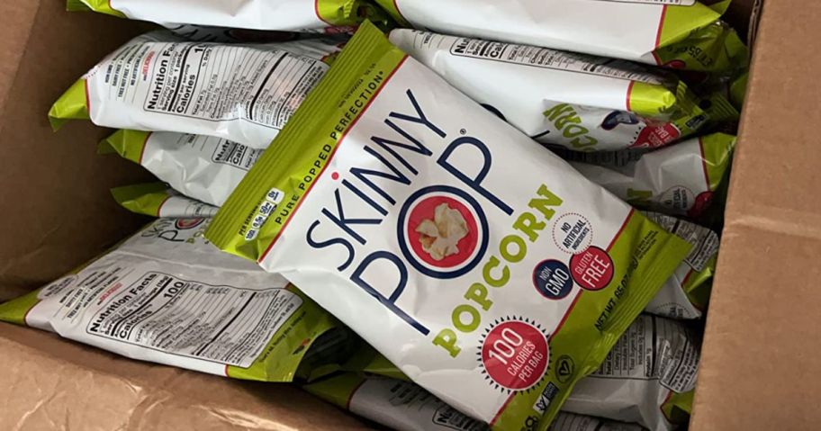 SkinnyPop Popcorn 30-Pack Just $10.92 Shipped on Amazon