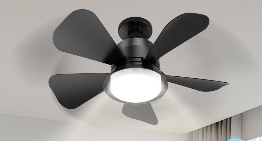 Socket Ceiling Fan ONLY $17.47 Shipped on Amazon | Screws In Just Like a Light Bulb