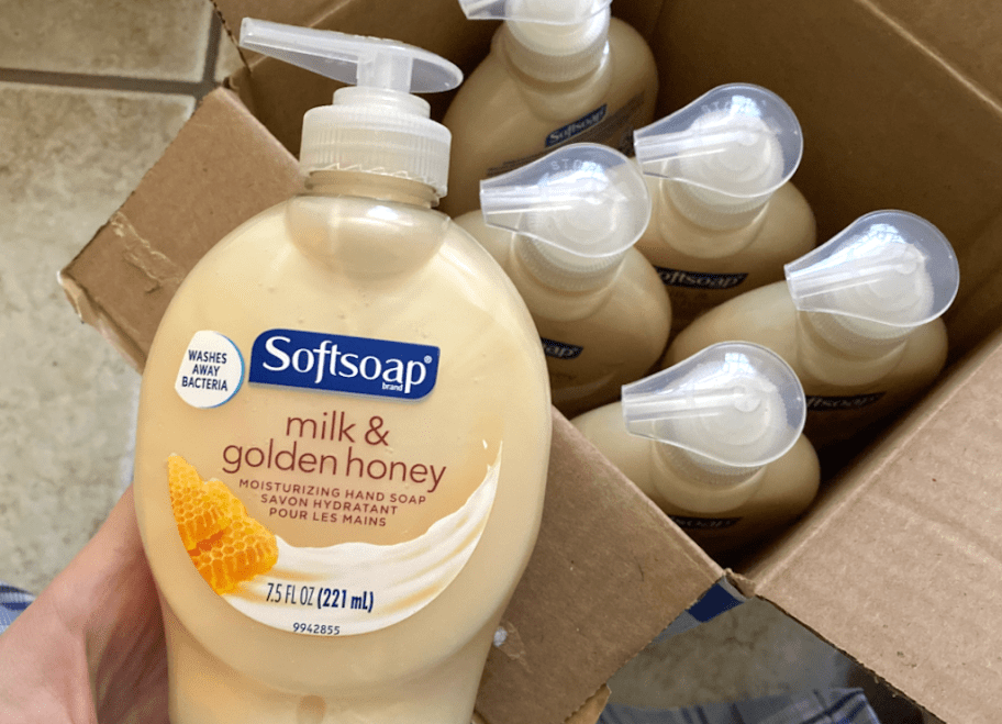 Softsoap honey and milk soap 6 pack 
