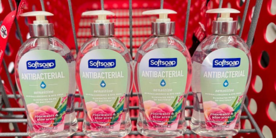 4 Softsoap Hand Soaps Only 74¢ Each After Target Gift Card & Cash Back