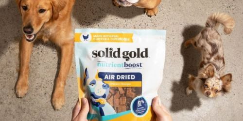 Solid Gold Air Dried Dog Food Toppers 1lb Bag Just $15.79 for Amazon Prime Members (Reg. $27)