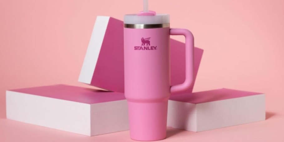 NEW Stanley Peony Pink Tumblers Available Now (May Sell Out!)