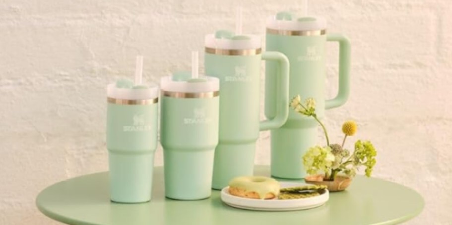 New Stanley Matcha Cream Tumblers Available Now (But May Sell Out)