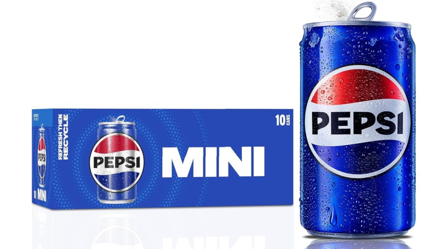 stock image of Pepsi mini 10 pack