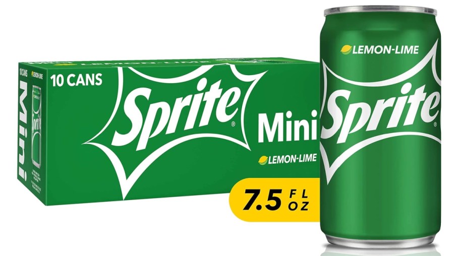 stock image of sprite mini 10 pack