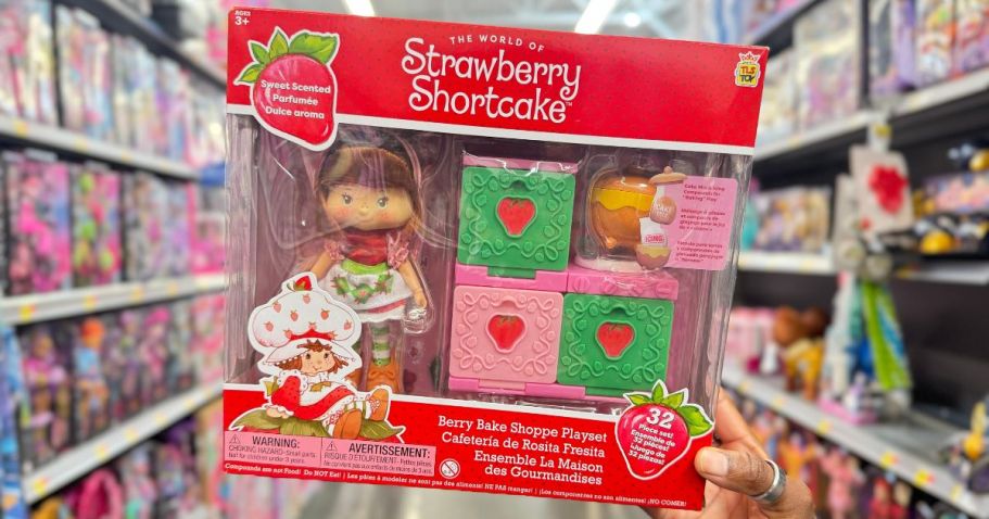 Strawberry Shortcake Doll & Bake Shop Playset Only $19.97 at Walmart – Smells Like Strawberries!