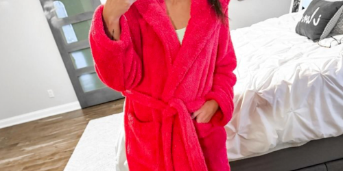 Target Women’s Cozy Robe & Headband Set Just $21 + Pajama Sets on Sale for $12!