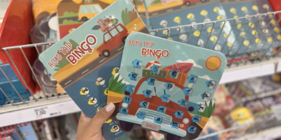 Road Trip Bingo Cards Only $1 at Target (Fun Screen-Free Activity)