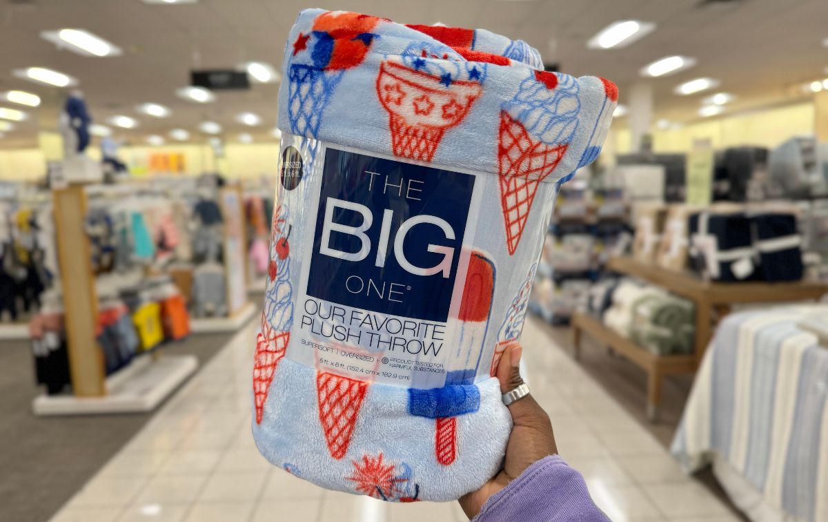 WOW! Grab TWO Kohl's Big One Plush Throw Blankets for Only $13 (Just $6 ...