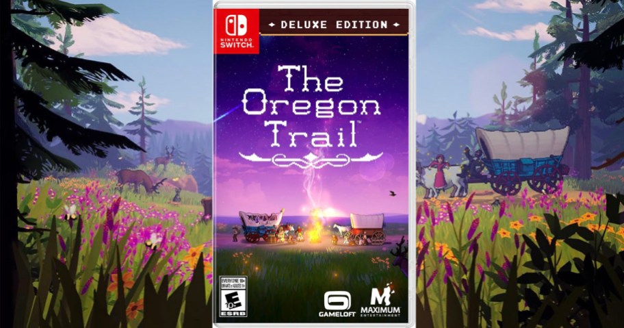the oregon trail nintendo switch video game on screenshot of game