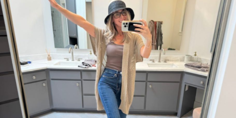 Collin’s Favorite Crochet Duster Only $7 at Walmart (Yes, the Viral Crotch Duster)