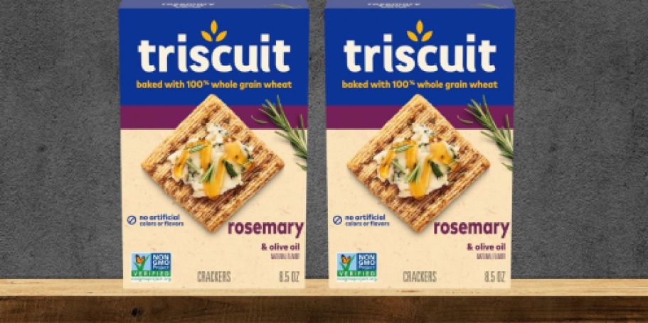 TWO Triscuit Crackers Boxes Only $5 Shipped on Amazon
