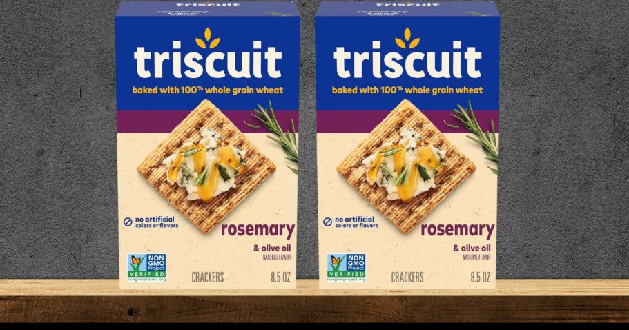 TWO Triscuit Crackers Boxes Only $5 Shipped on Amazon