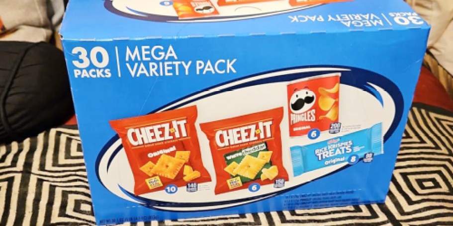 Kellogg’s Snacks 30-Count Variety Pack Just $9.65 Shipped on Amazon