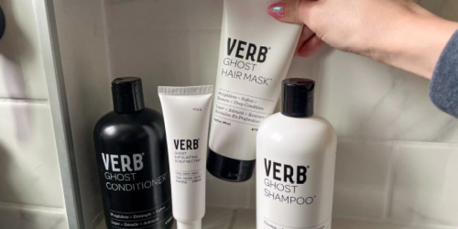 Up to 45% Off Verb Haircare Promo code + Free Sample w/ Every Order | Includes Viral Ghost Oil!