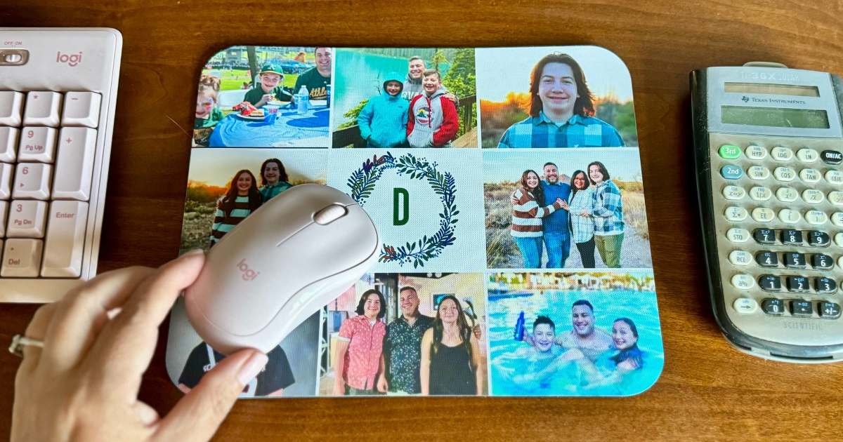 BOGO Free Walgreens Custom Mousepads + Same-Day Pickup (Last Minute Father’s Day Gift!)