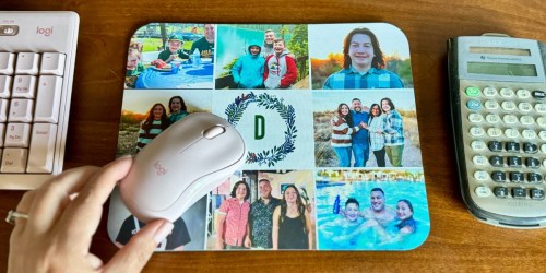 Custom Photo Mousepad ONLY $5 with Free Walgreens Pickup | Last-Minute Gift Idea