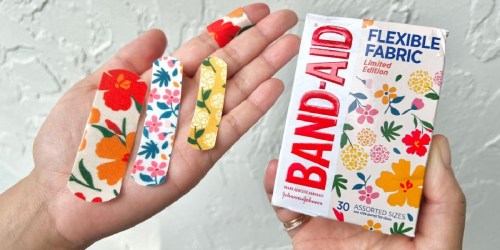 Band-Aid Wildflower Bandages 30-Count Box Only $2.72 Shipped on Amazon