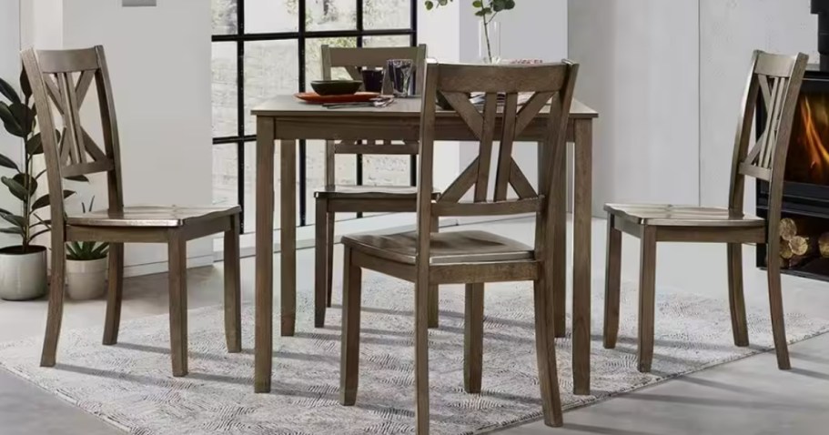 Up to 50% Off Home Depot Furniture & Decor | Dining Room Set Just $226.80 Shipped (Reg. $435)