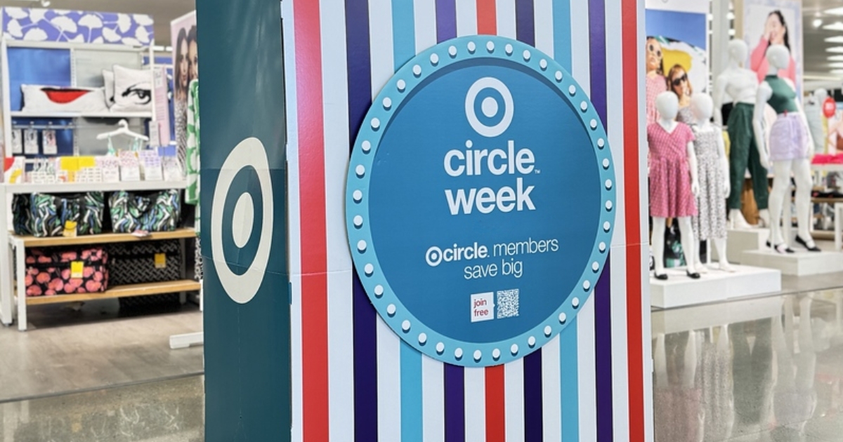 It’s Target Circle Week | Up to 50% Off Toys, Clothes, Appliances, & More