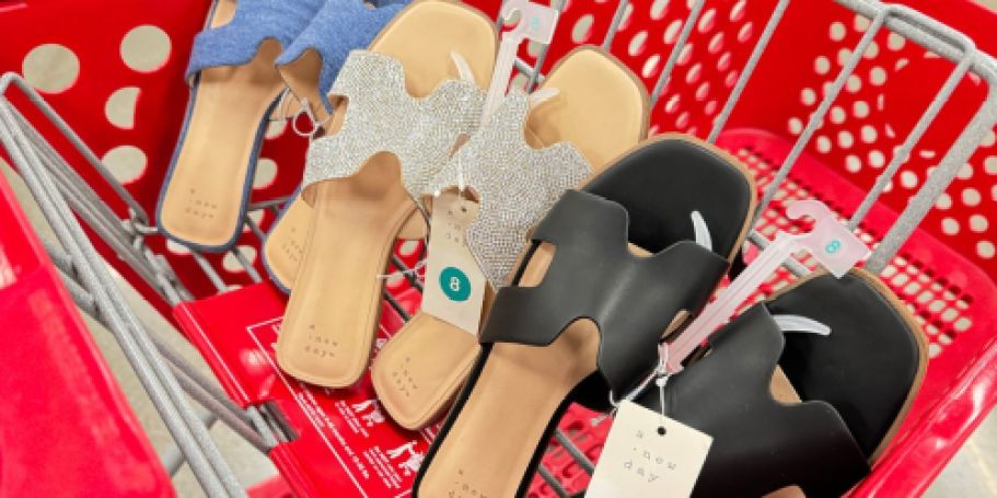 Target Women’s Slide Sandals Only $20 (That’s $740 LESS Than the Designer Brand)