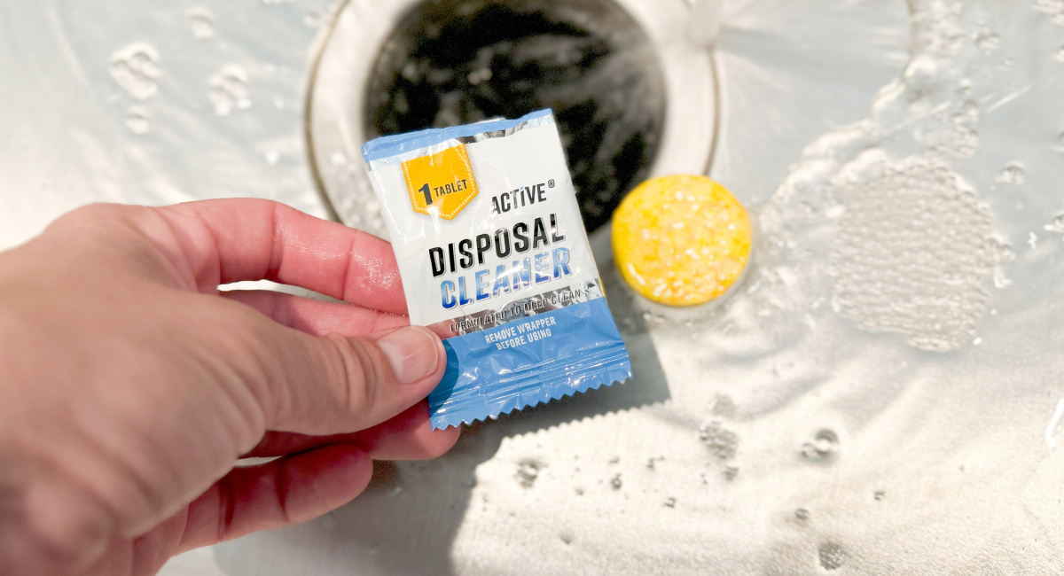 Stinky Disposal? 1 Year of Active Cleaner Tablets Only $9.90 Shipped on Amazon!