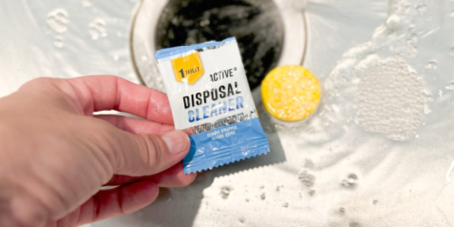 Active Garbage Disposal Cleaner Deodorizer Tablets 24-Count Just $11 Shipped on Amazon