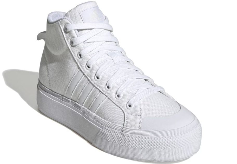 Adidas Women's Bravada 2.0 Platform Sneaker in White o