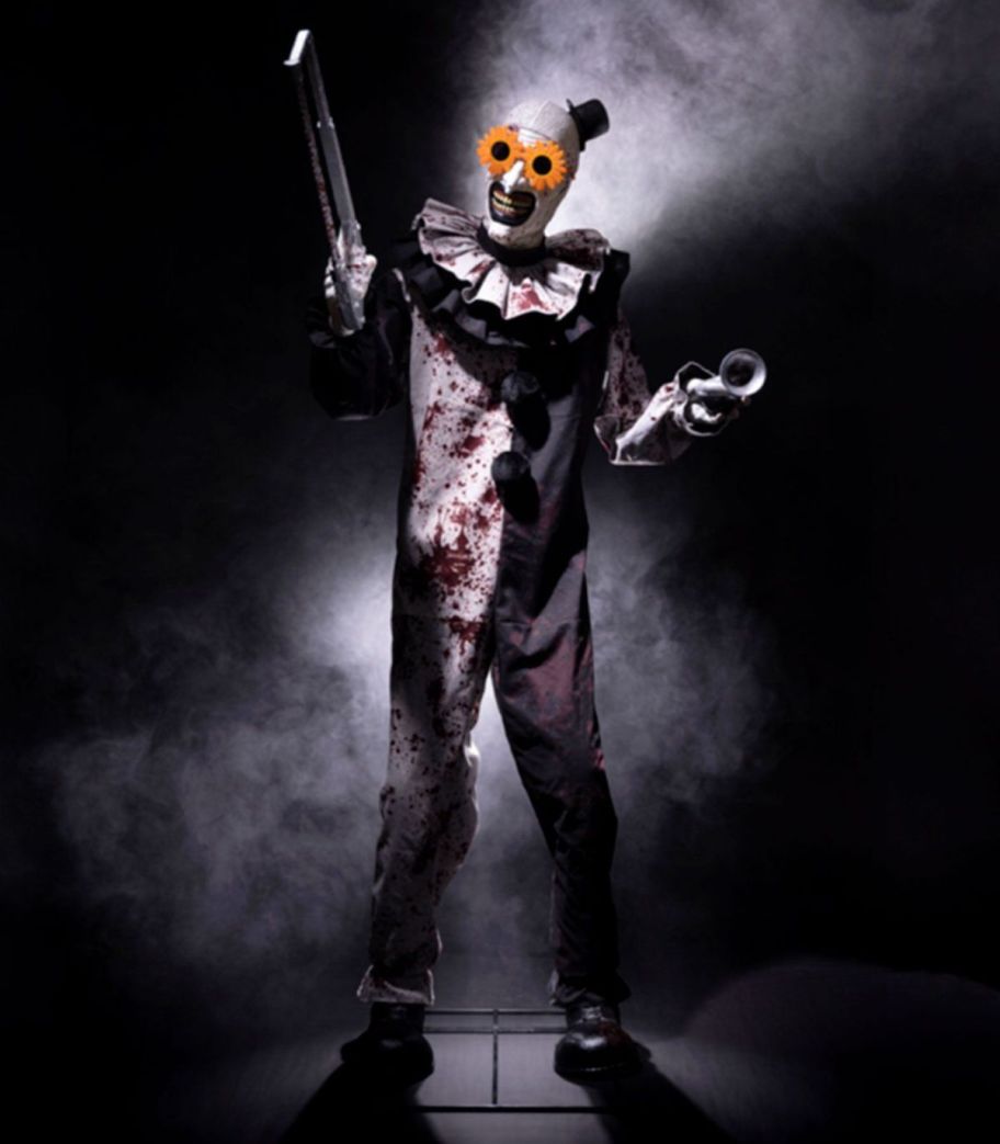 scary animatronic clown