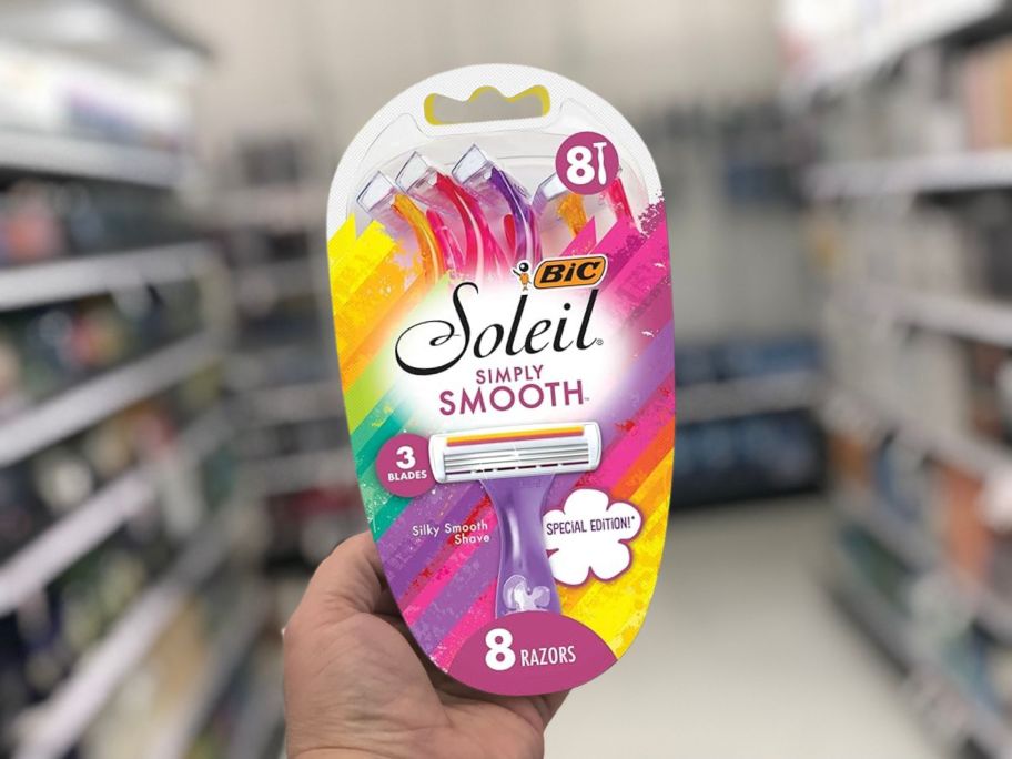 BIC Soleil Disposable Razors 8-Pack Only $4.88 Shipped on Amazon (Just 61¢ Each)