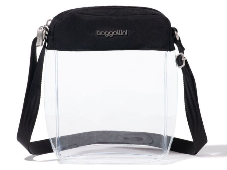 Baggallini Clear Stadium Explorer Crossbody