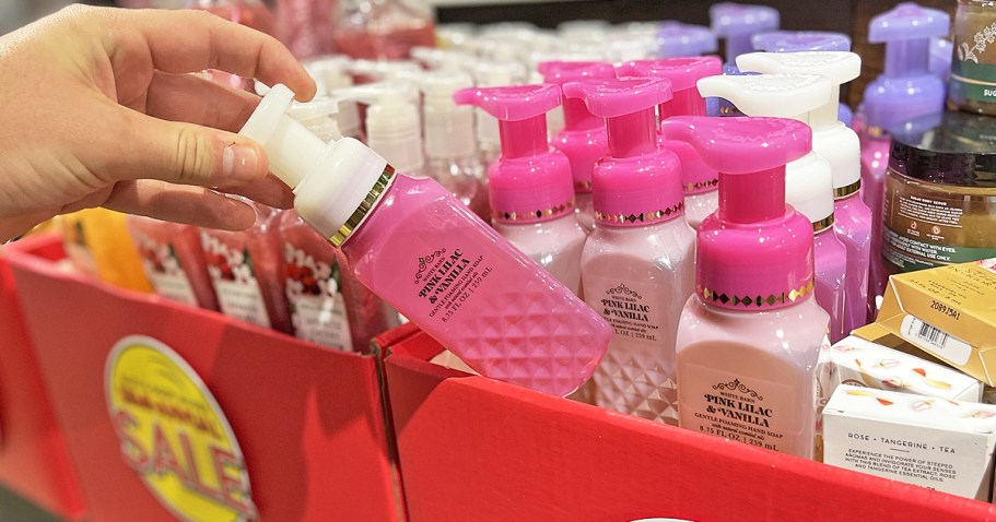 Up to 75% Off Bath & Body Works Semi-Annual Sale | Hand Soaps Only $1.98!