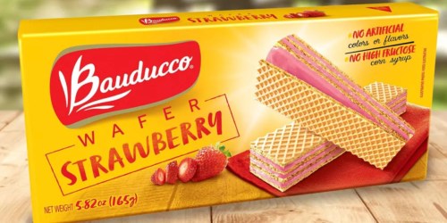 Bauducco Strawberry Wafer Cookies Just 98¢ Shipped on Amazon