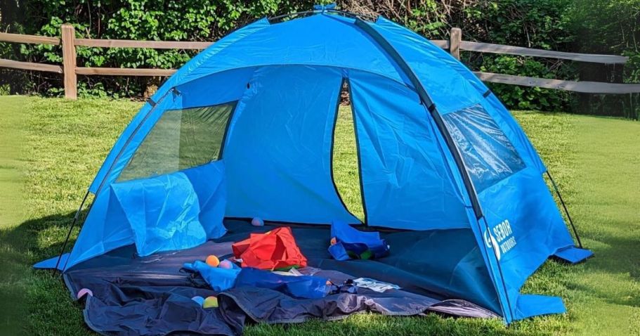 Pop-Up Beach Tent ONLY $23.99 Shipped on Amazon (Reg. $46)
