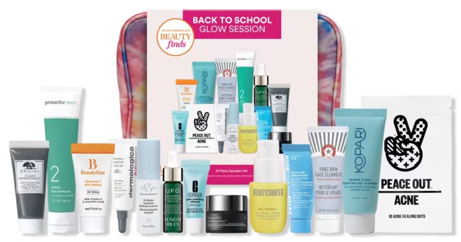 Beauty Finds by ULTA Back to School Glow Session Sampler Kit