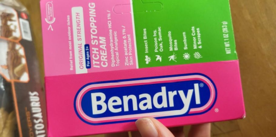 Benadryl Itch Stopping Cream Only $1.65 Shipped on Amazon (Reg. $7)