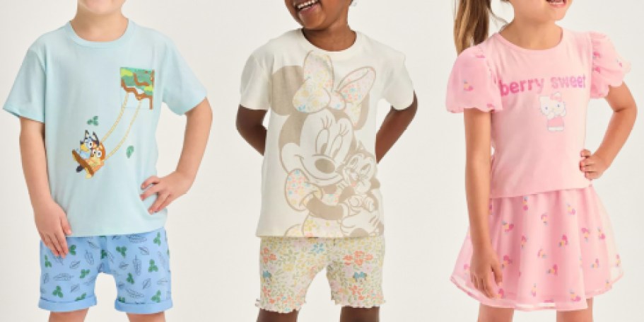 Up to 45% Off Target Kids Character Clothing 2-Piece Sets | Disney, Bluey & More!