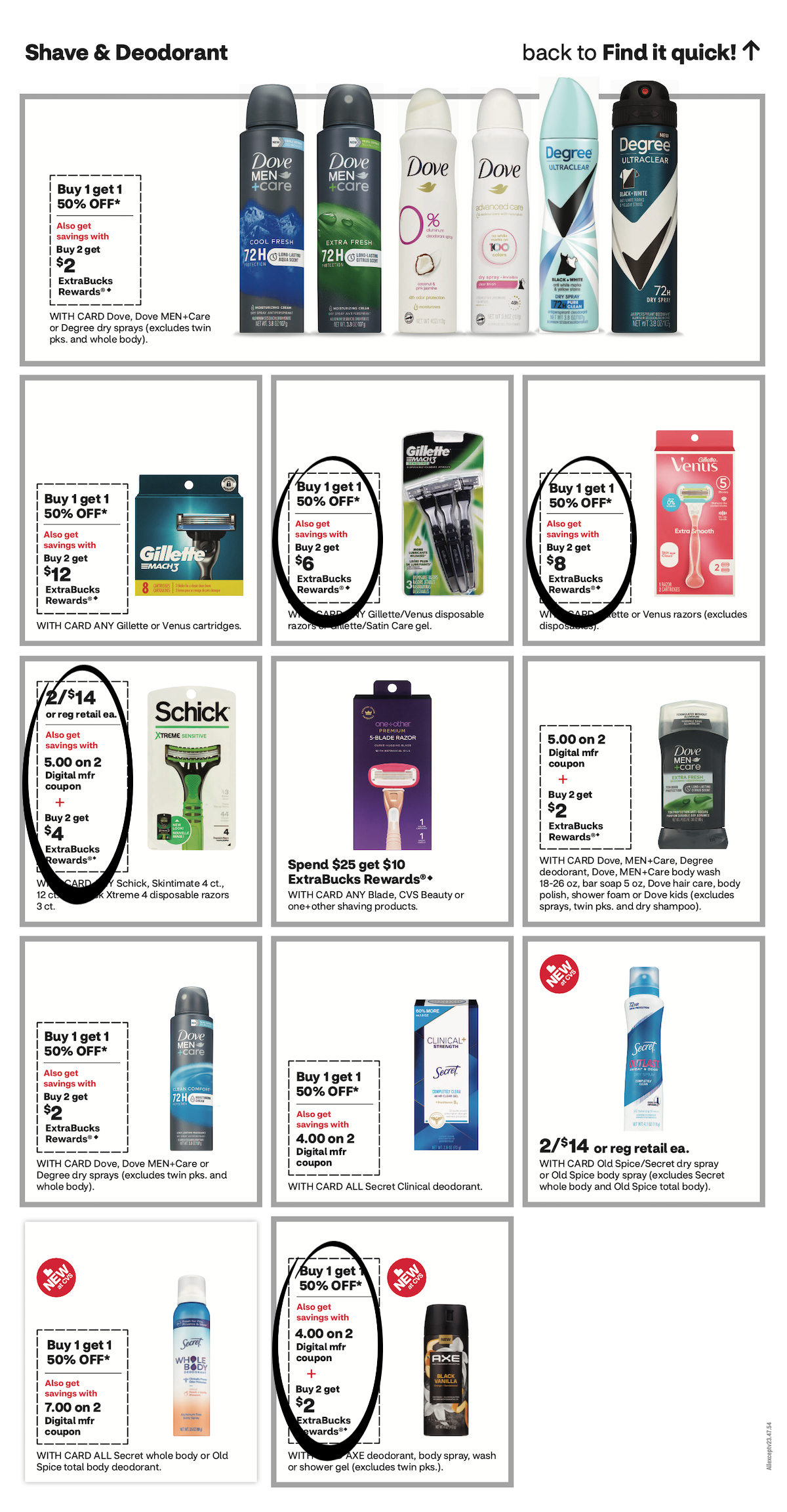 page from cvs ad