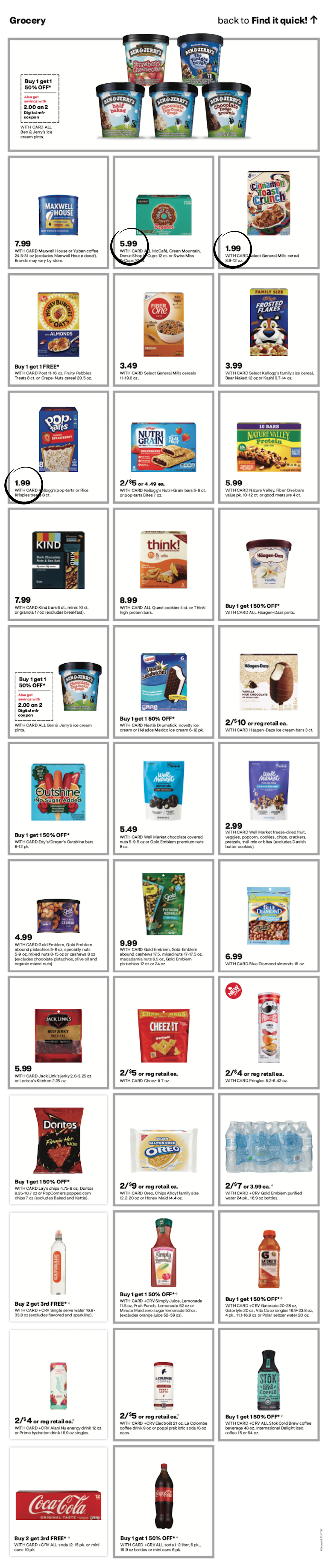 page from cvs ad