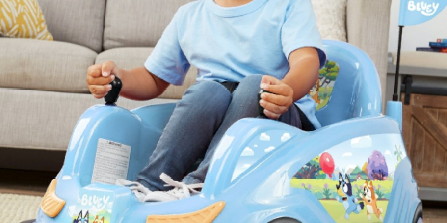 Electric Bumper Cars Just $69 Shipped on Walmart.com (Reg. $120) | Bluey, Minnie, & More