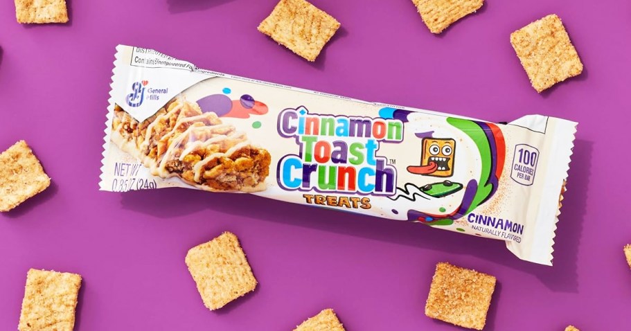 General Mills Cinnamon Toast Crunch Breakfast Bars 8-Count Only $1.89 Shipped on Amazon