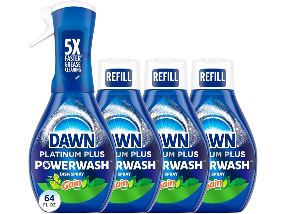 Dawn Powerwash Spray + 3 Refills Just $11 Shipped for Amazon Prime Members