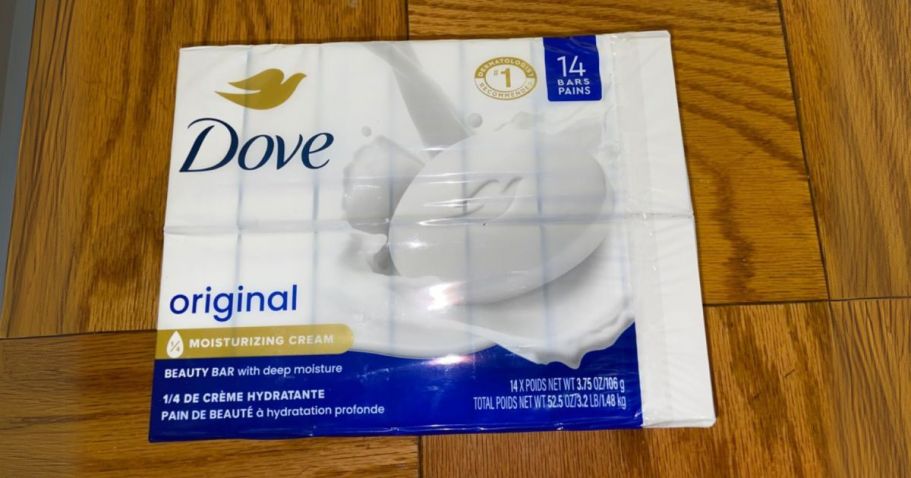 Dove Beauty Bars 14-Pack Only $8.56 Shipped w/ Stacking Amazon Coupons (Just 61¢ Each!)