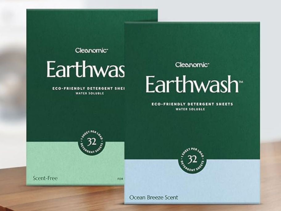 Earthwash Laundry Detergent Sheets 32-Count JUST $10 Shipped on Amazon (Up to 64 Loads of Laundry)