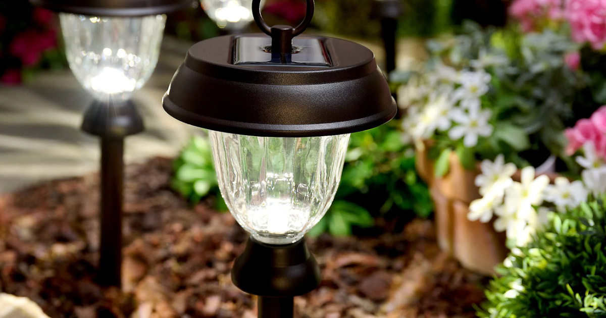 Energizer Solar Path Lights 8-Pack $68.98 Shipped (Regularly $109) – Switch from White to Holiday Colors!