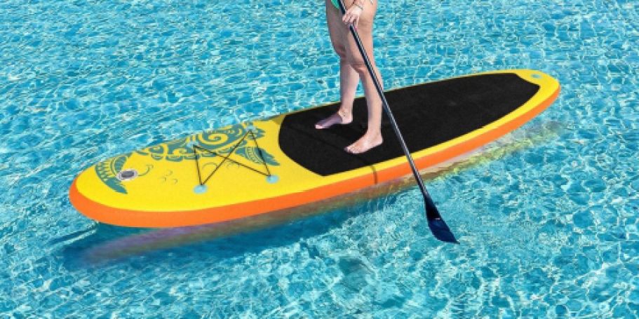Inflatable Paddle Board Only $91.98 Shipped on Amazon (Regularly $120)