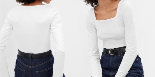 *HOT* Up to 90% Off GAP Factory Clothing + Free Shipping | Women’s Bodysuit Only $3.59 Shipped (Reg. $35)