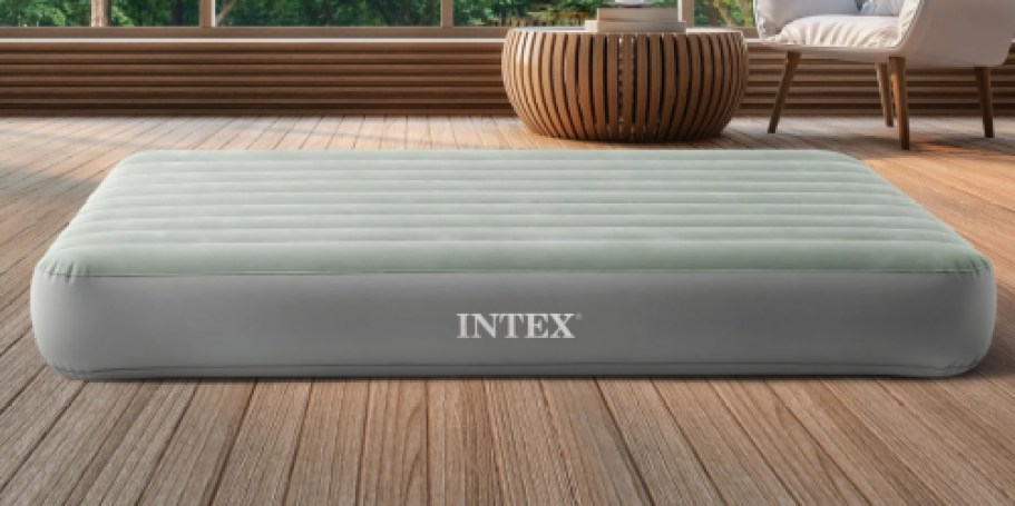 Intex Queen Air Mattress w/ Built-in Pump Just $20 on Walmart.com (Reg. $40)