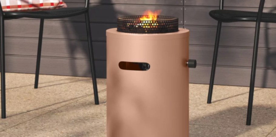 Score 40% Off Target Fire Pits | Round Column Style Only $45 Shipped!