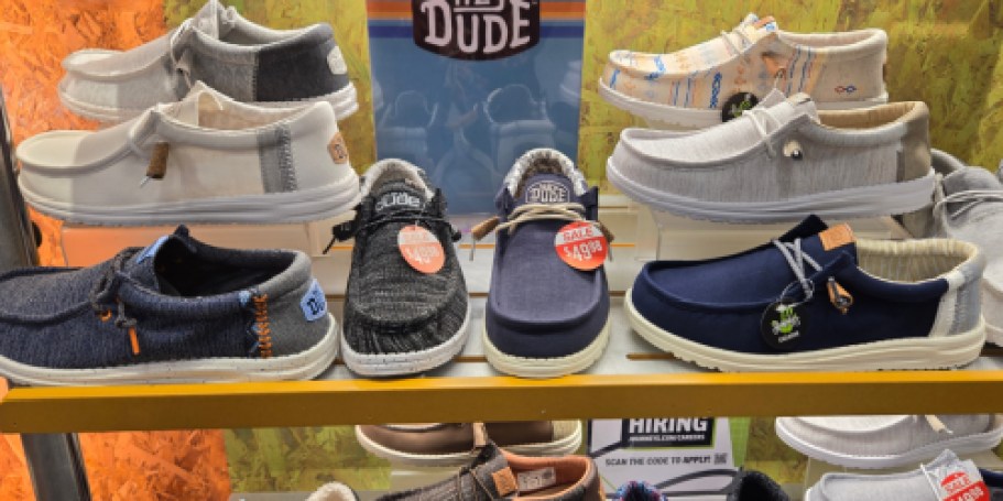 Up to 65% Off HEYDUDE Shoes | Camo, Americana, & More Styles from $17